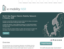 Tablet Screenshot of e-mobility-nsr.eu
